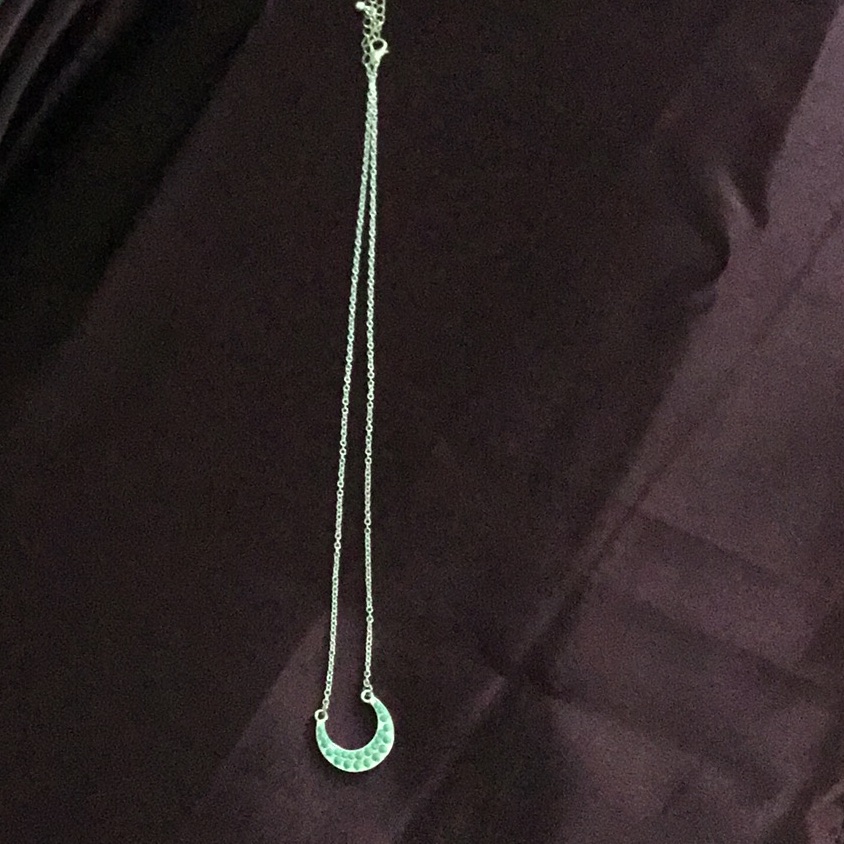 Silver And Turquoise Necklace